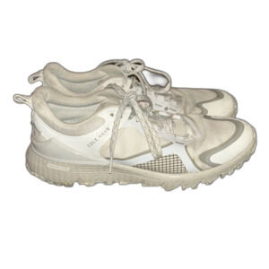 Cole Haan Shoes Women's 9 White Sneakers Trainers Athletic Lace up Beige